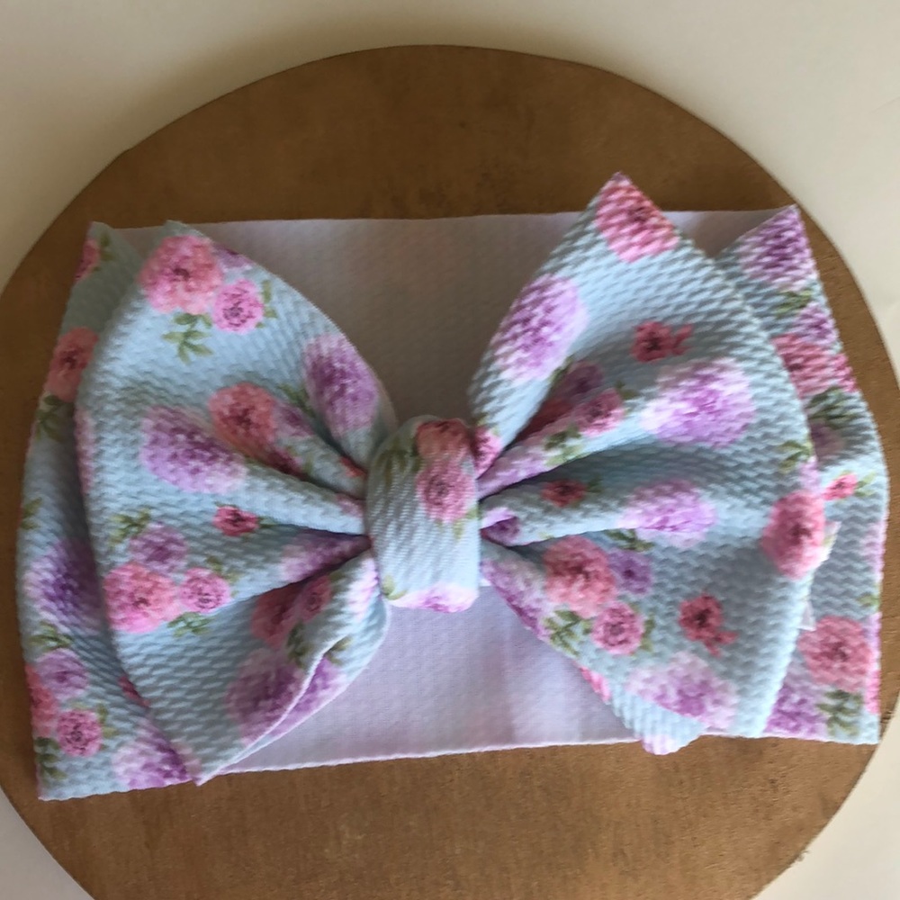 Lovely chrysanthemums Headwrap bow